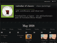 Tablet Screenshot of crookeddoorstudio.net